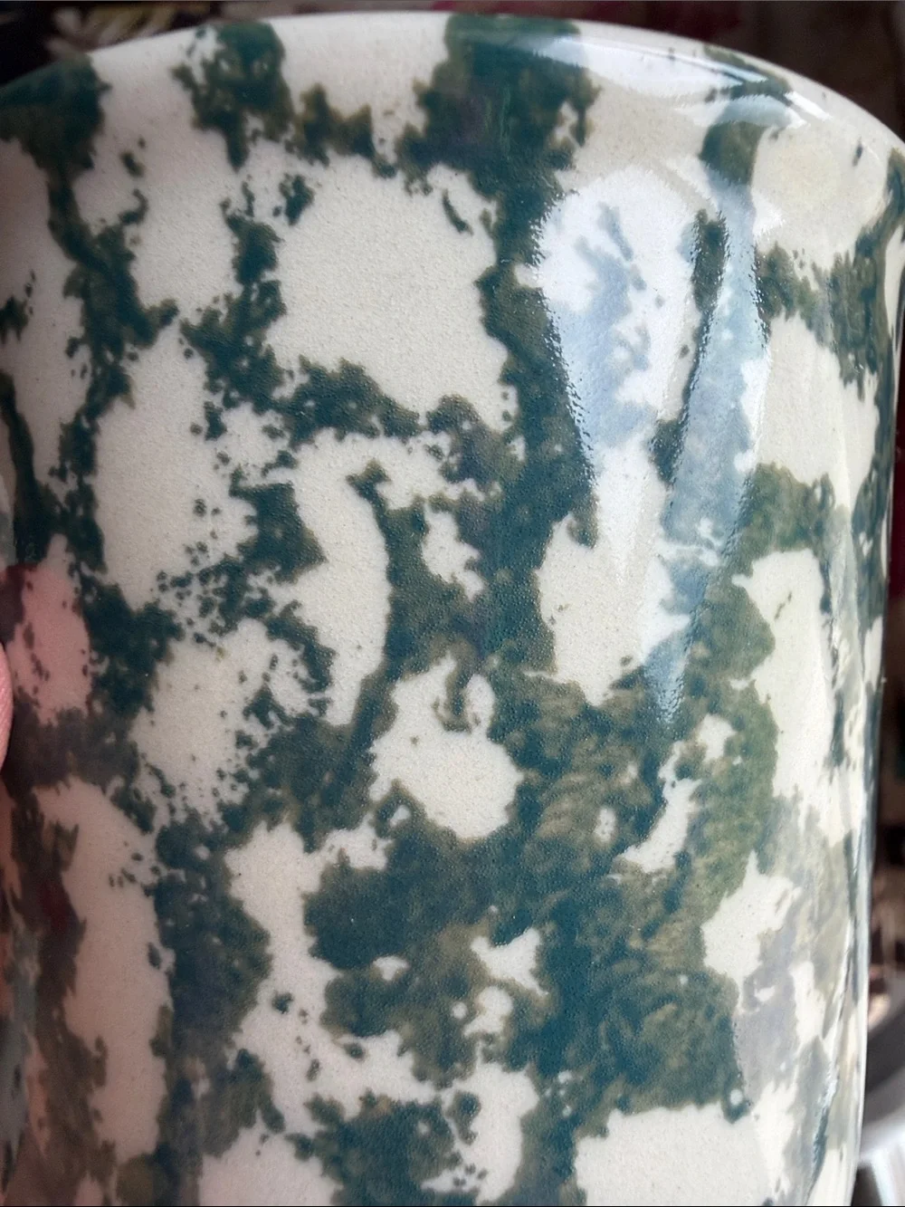 Speckled Green Coffee/Espresso Cups - Set of 6